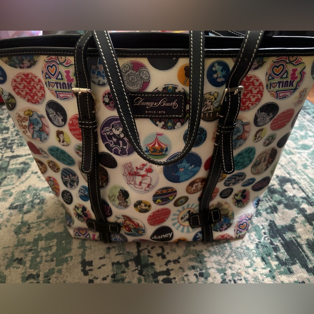 Dooney and Burke Disney Tote. By Disney Parks.